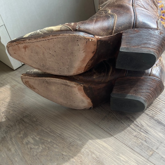 Dan Post Rustic Leather Boots - Picture 8 of 9